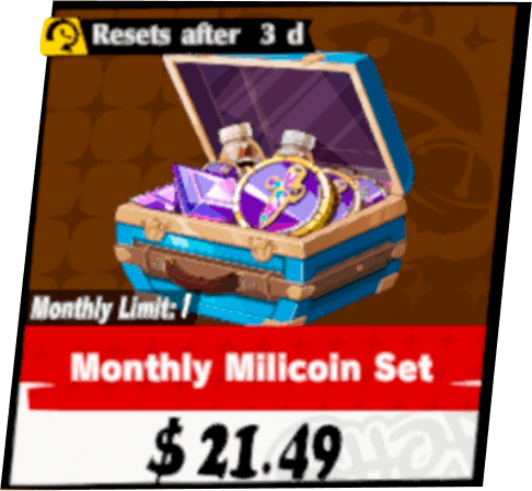 Monthly Milicoin Set