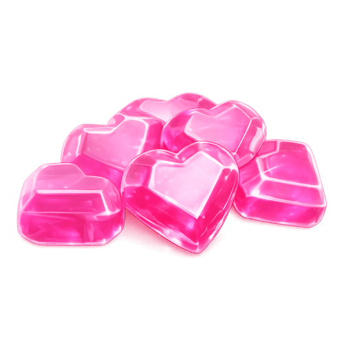 60 Heart Diamonds