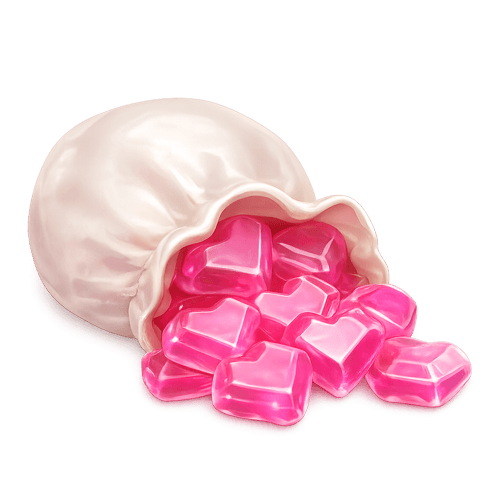 300 +20 Heart Diamonds