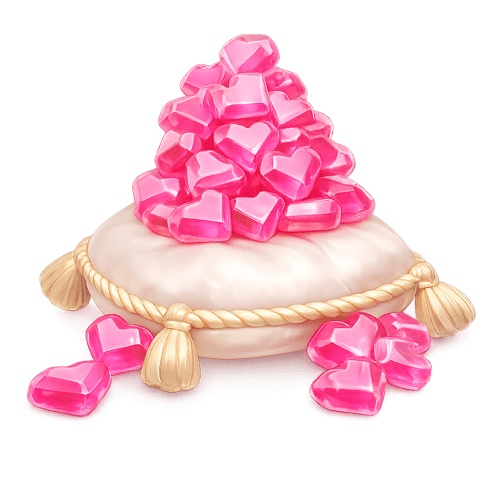 680 +50 Heart Diamonds
