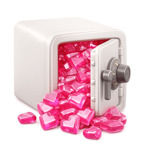 1980 +150 Heart Diamonds
