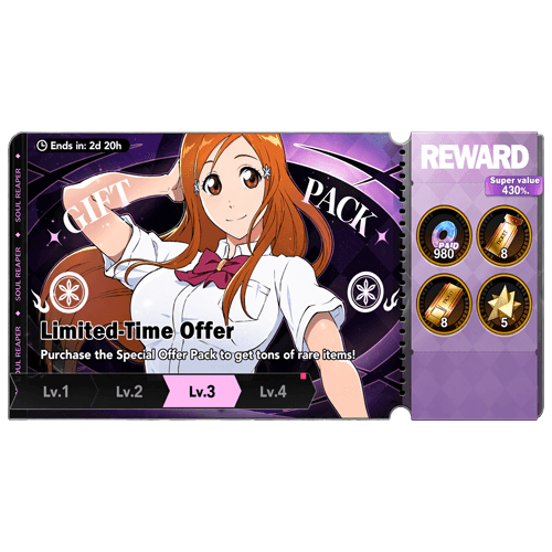 Limited-Time Offer Lv.3