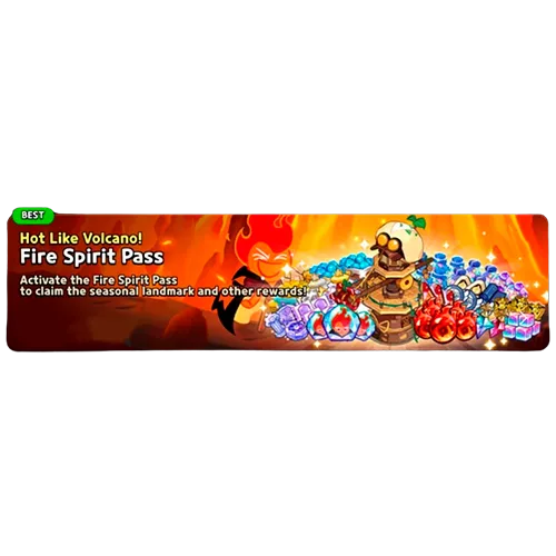 Fire Spirit Pass (Hot Like Volcano)