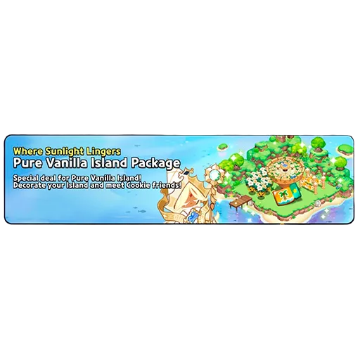 Pure Vanilla Island Package (Where Sunlight Lingers)