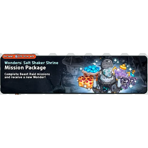 Mission Package (Wonders: Salt Shaker Shrine!)