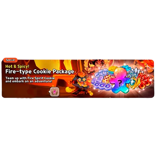 Fire-type Cookie Package (Hot & Spicy)