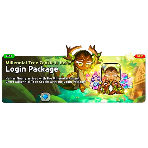 Login Package (Millennial Tree Cookie is here!)