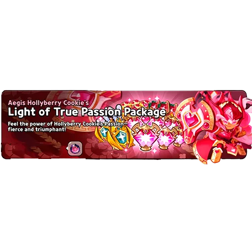Light of True Passion Package (Aegis HollyBerry Cookie`s)