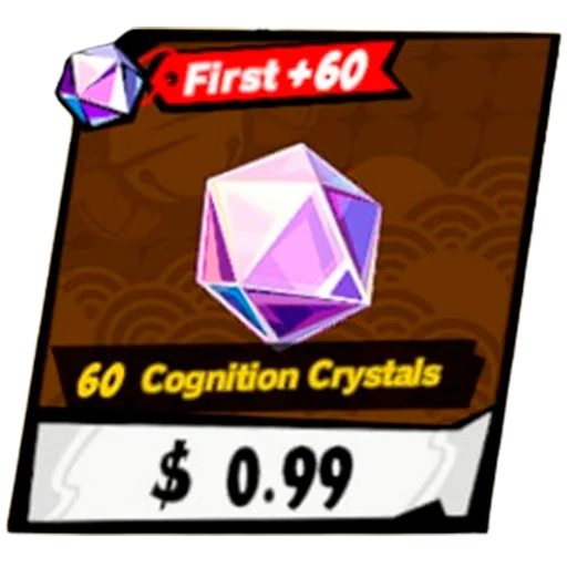 60 Cognition Crystals
