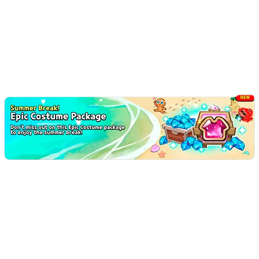 Epic Costume Package (Summer Break!)
