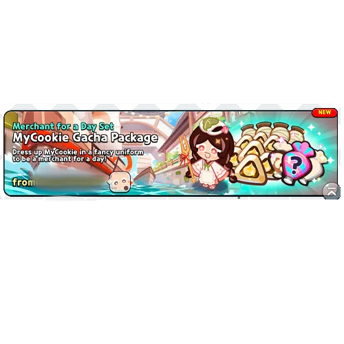 MyCookie Gacha Package (Merchant for a Day Set)