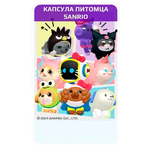 1 капсула Sanrio