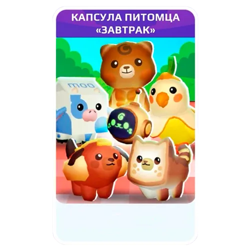1 капсула Завтрак
