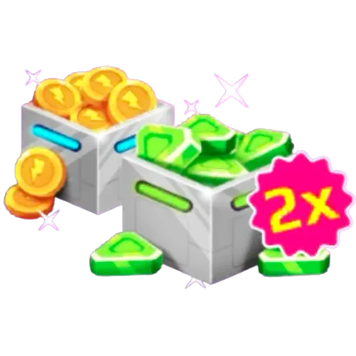 250000 Коинс +1250 Гемов