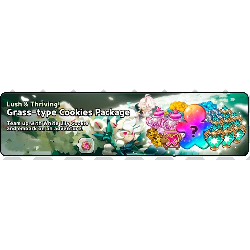 Grass-type Cookies Package (Lush & Thriving!)