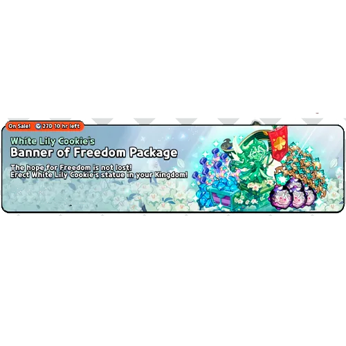 Banner of Freedom Package (White Lily Cookie`s)