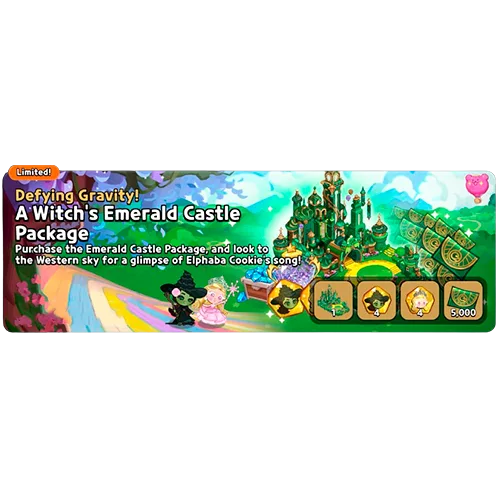 A Witch`s Emerald Castle Package (Defying Gravity)