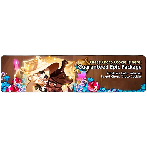 Guaranteed Epic Package (Chess Choco Cookie is here)