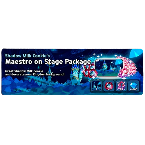 Maestro on Stage Package (Shadow Milk Cookies)