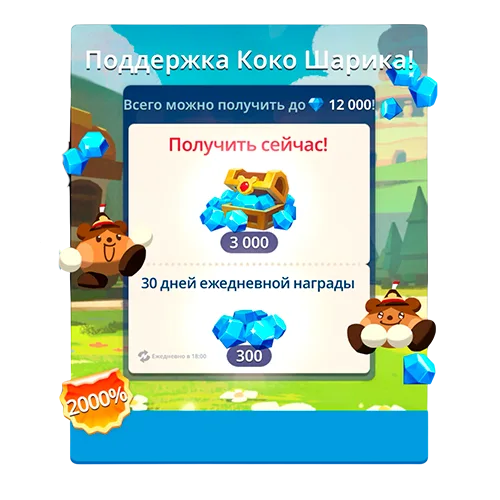 Поддержка Коко Шарика