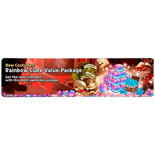 Rainbow Cube Value Package (New Costumes)
