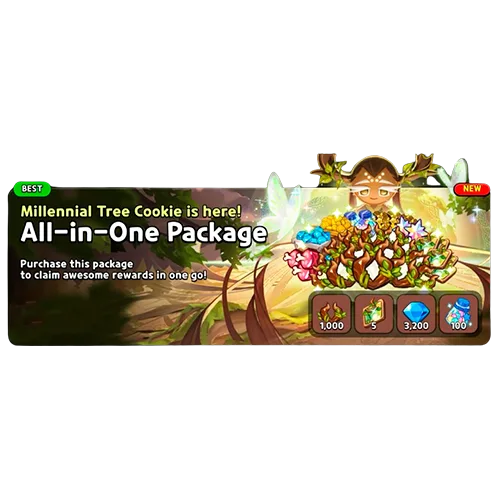 All-in-One Package Vol.1 (Millennial Tree Cookie is here)