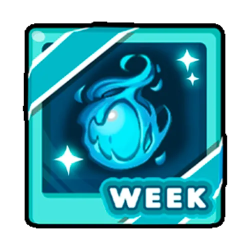 Еженедельный набор с синим пламенем