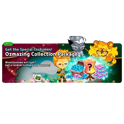 Ozmazing Collection Package (Get the Special Costumes!)