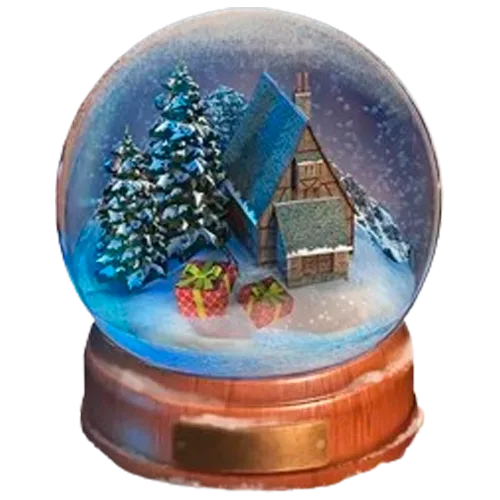 Снежный шар 2022 x1