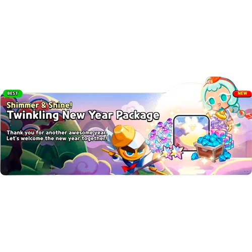 Twinkling New Year Package (Shimmer & Shine!)