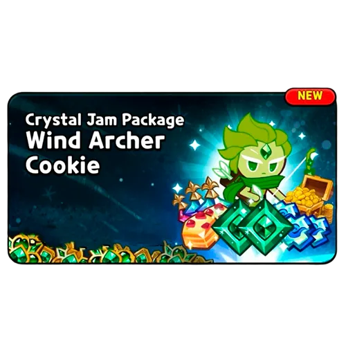 Wind Archer Cookie (Crystal Jam Package)