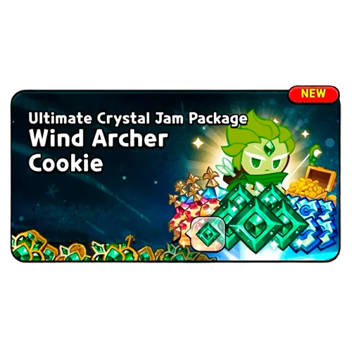 Wind Archer Cookie (Ultimate Crystal Jam Package)