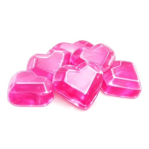 60 Heart Diamonds