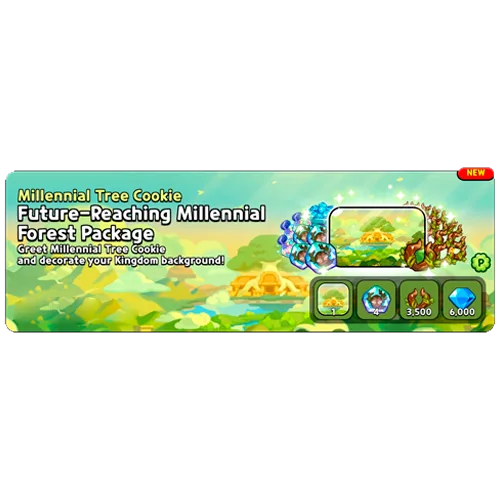 Future-Reaching Millennial Forest Package (Millennial Tree Cookie)