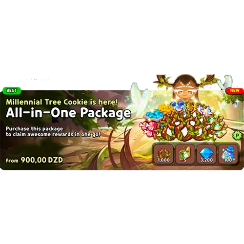 All-in-One Package (Millennial Tree Cookie is here!)
