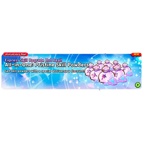 All-in-One: Pristine Skill Powders (Express Skill Upgrade Hot Deal!)