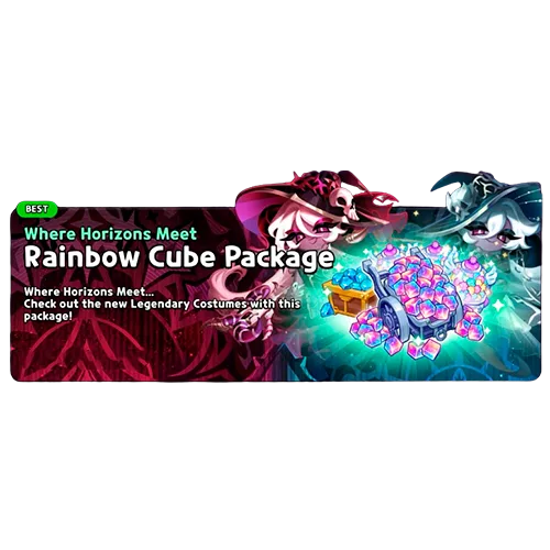 Rainbow Cube Package (Where Horizons Meet)
