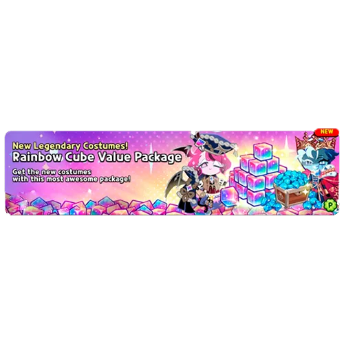 Rainbow Cube Value Package (New Legendary Costumes!)