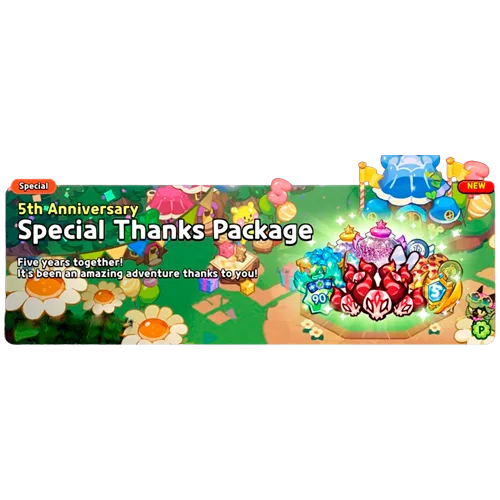 Special Thanks Package (5th Anniversary)