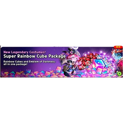 Super Rainbow Cube Package (New Legendary Costumes!)
