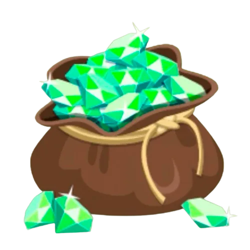 100 изумрудов