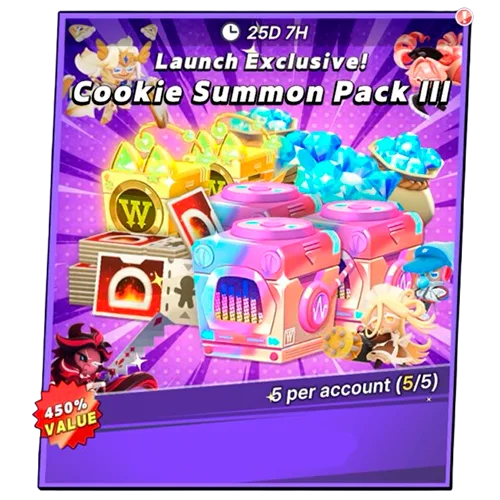 Cookie Summon Pack III (Launch Exclusive!)