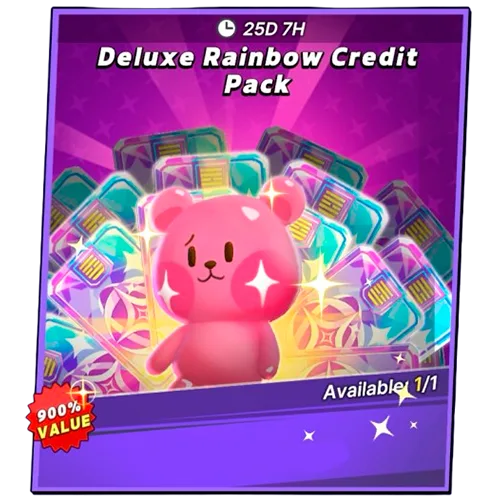 Deluxe Rainbow Credit Pack
