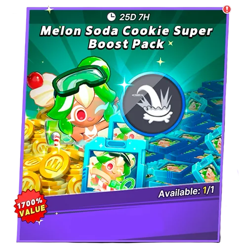 Melon Soda Cookie Super Boost Pack