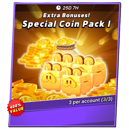 Special Coin Pack I (Extra Bonuses!)