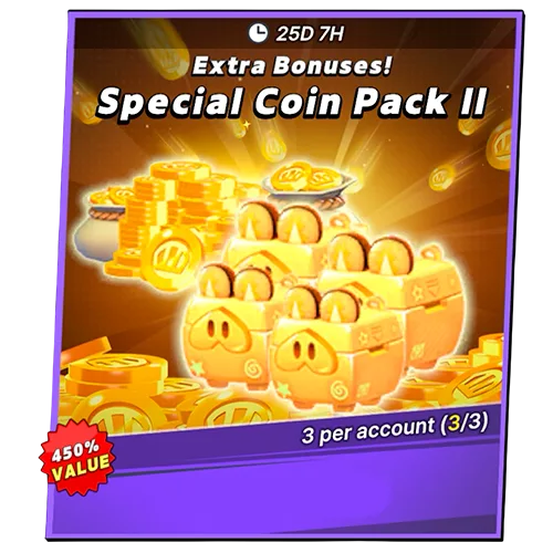 Special Coin Pack II (Extra Bonuses!)