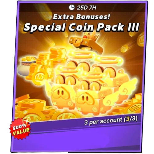 Special Coin Pack III (Extra Bonuses!)