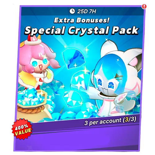 Special Crystal Pack (Extra Bonuses!)