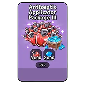 Antiseptic Applicator Package III