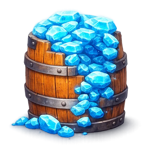 Бочка самоцветов 14000